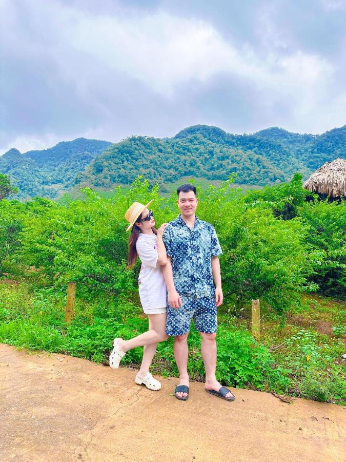 Doi Che Hotel Moc Chau Bagian luar foto