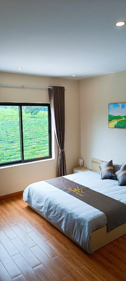 Doi Che Hotel Moc Chau Bagian luar foto