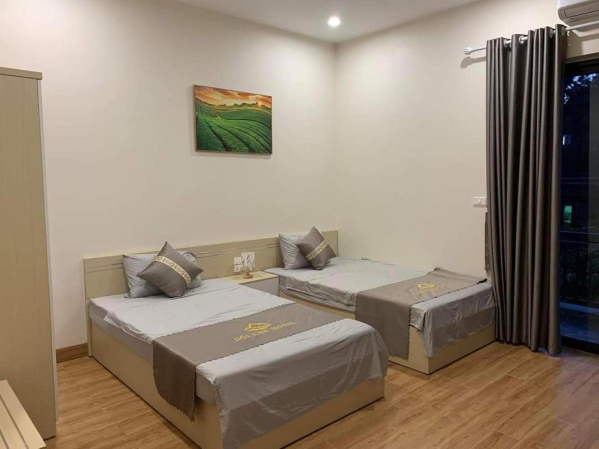 Doi Che Hotel Moc Chau Bagian luar foto