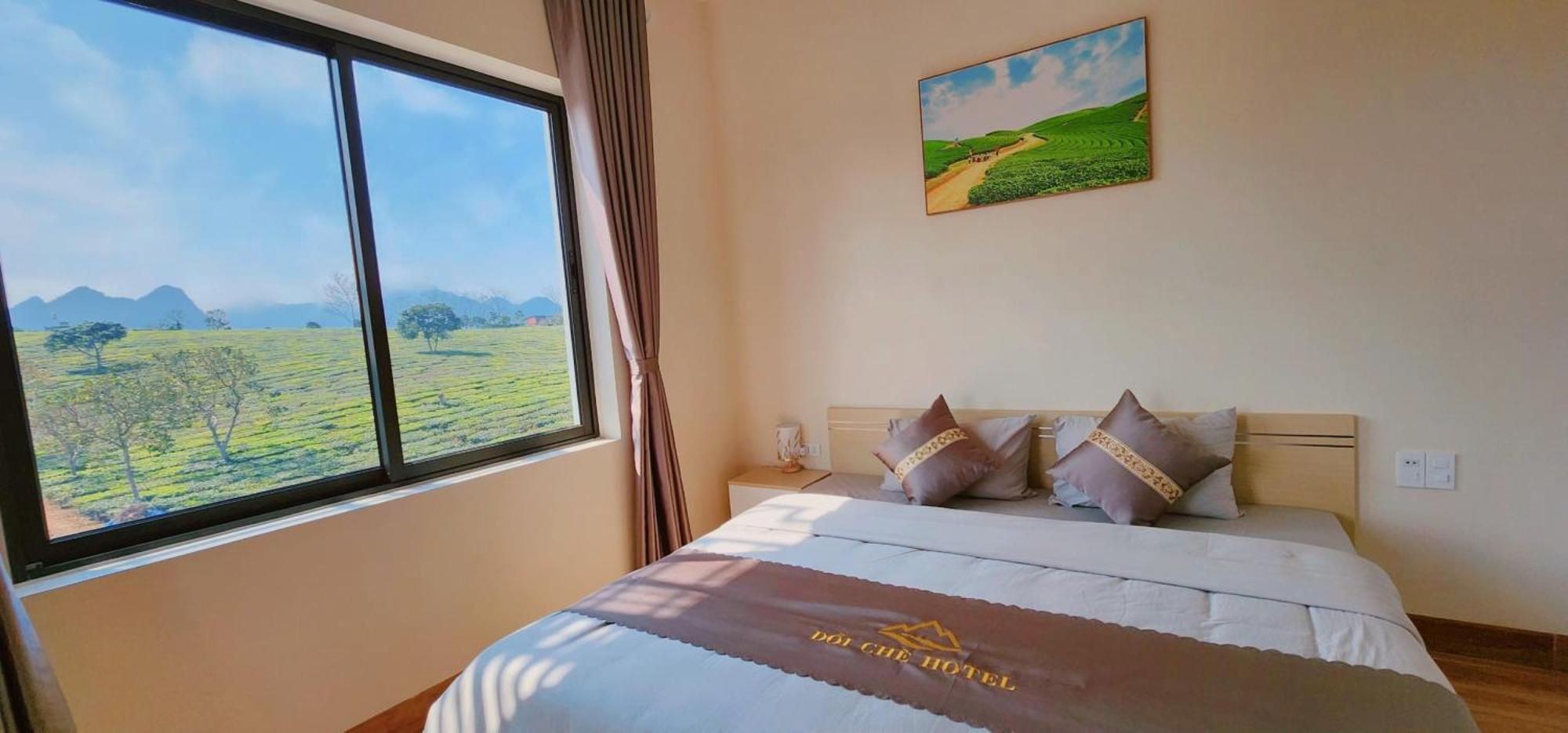 Doi Che Hotel Moc Chau Bagian luar foto