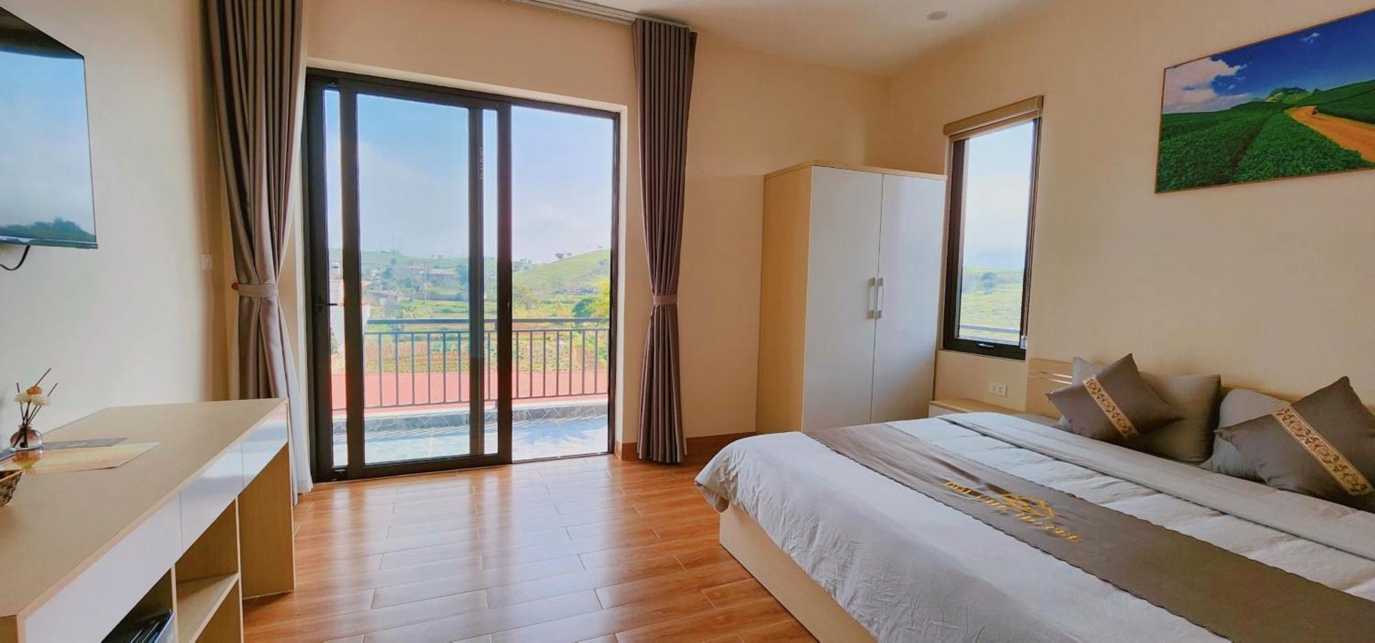Doi Che Hotel Moc Chau Bagian luar foto