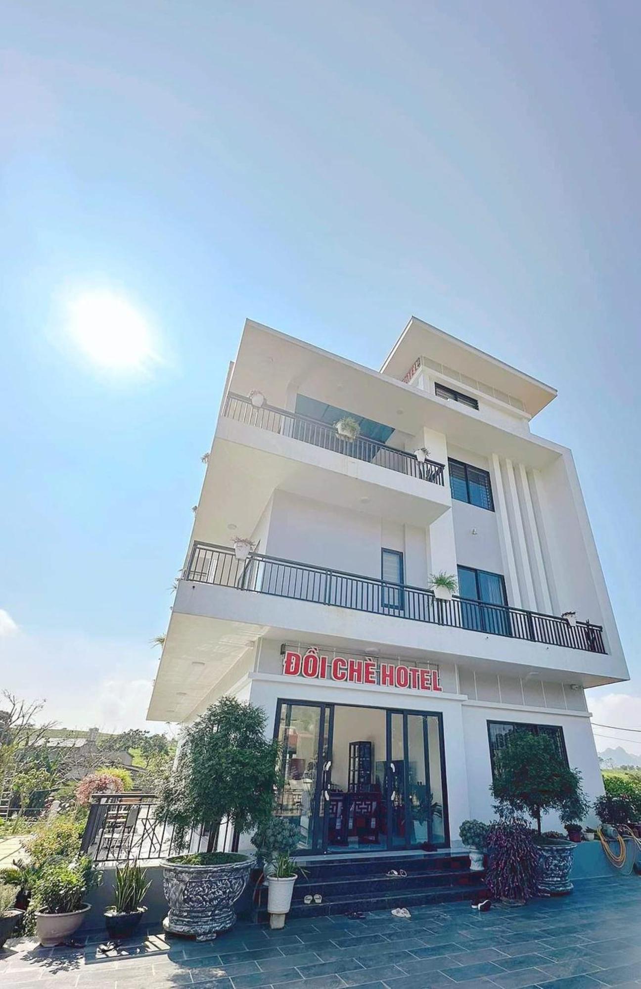 Doi Che Hotel Moc Chau Bagian luar foto