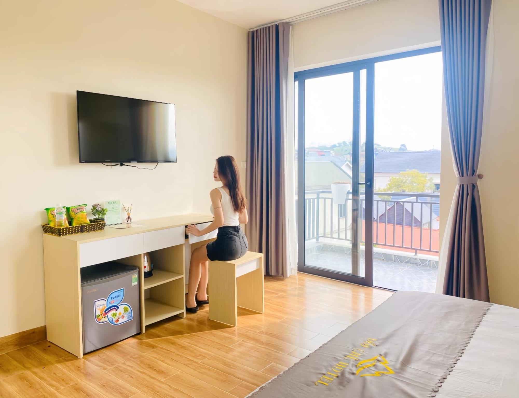 Doi Che Hotel Moc Chau Bagian luar foto